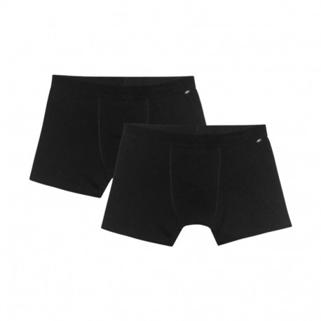 Bokserki męskie 4F M059 2-pak głęboka czerń 4FWMM00UBXSM059 20S 2XL
