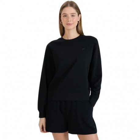 Bluza damska 4F F1765 głęboka czerń 4FWMM00TSWSF1765 20S M