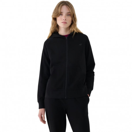 Bluza damska 4F F1763 głęboka czerń 4FWMM00TSWSF1763 20S 2XL