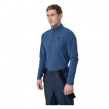 Bluza polarowa męska 4F denim H4Z22 BIMP010 32S M
