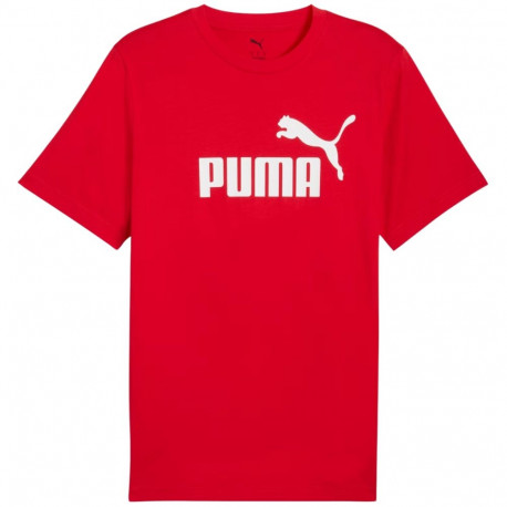 Koszulka męska Puma Ess No.1 Logo Tee czerwona 682532 11 2XL