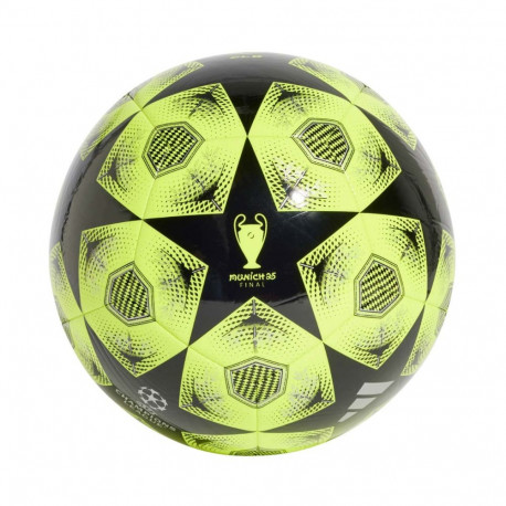 Piłka nożna adidas UCL Club 24/25 Knockout Stages żółto-czarna JH1282 5