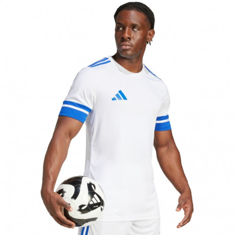 Adidas meeste t-särk Squadra 25 JG5827 M, valge-sinine