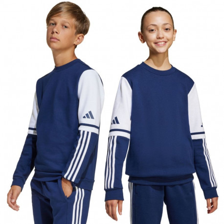 Bluza dla dzieci adidas Squadra 25 Sweat Crew granatowa JD4814 164cm