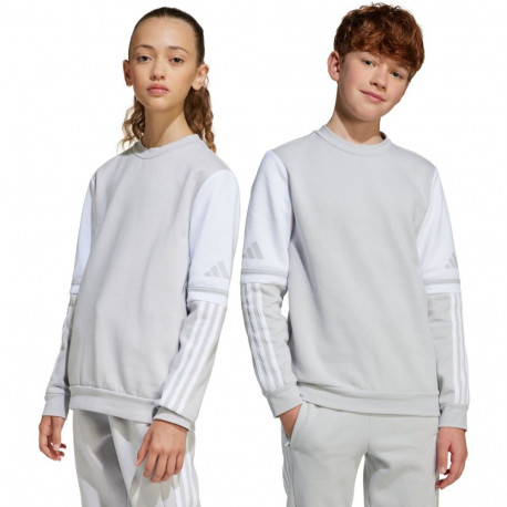 Bluza dla dzieci adidas Squadra 25 Sweat Crew szara JD4824 116cm