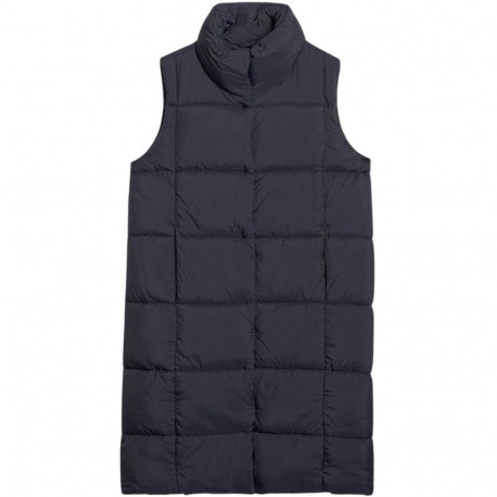 Kamizelka damska 4F F209 głęboka czerń 4FWSS25TVJAF209 20S XL