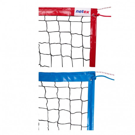 Siatka do siatkówki plażowej Netex 8,5 m x 1 m czarna SI-PLAŻ/PR