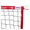Siatka do siatkówki plażowej Netex 8,5 m x 1 m czarna SI-PLAŻ/PR