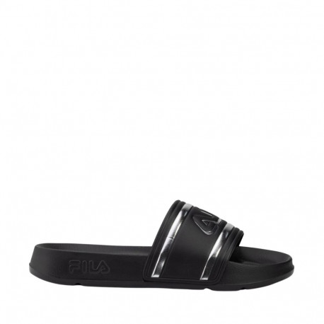 Klapki damskie Fila Morro Bay Logo czarno-szare FFW0102 83162 39