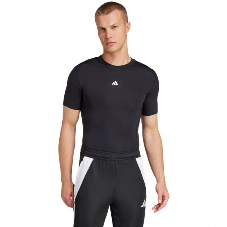 Adidas meeste lühikeste varrukatega t-särk Techfit JP4674 XL, must