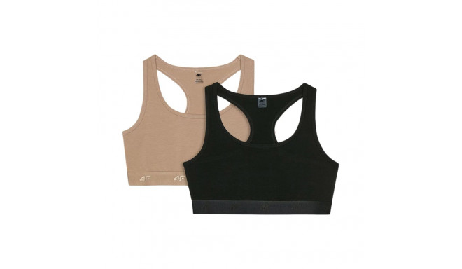 Stanik sportowy 4F F036 2pak multikolor 4FWMM00UBRAF036 90S S