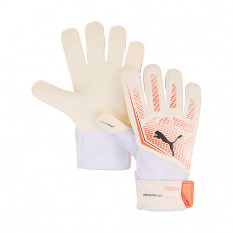 Rękawice bramkarskie Puma Ultra Play RC kremowo-pomarańczowe 41952 06  8