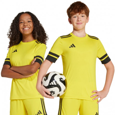 adidas laste särk Squadra 25 JJ0056 128cm, kollane