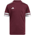 Koszulka dla dzieci adidas Squadra 25 bordowa JC8667 128cm