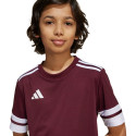 Koszulka dla dzieci adidas Squadra 25 bordowa JC8667 128cm