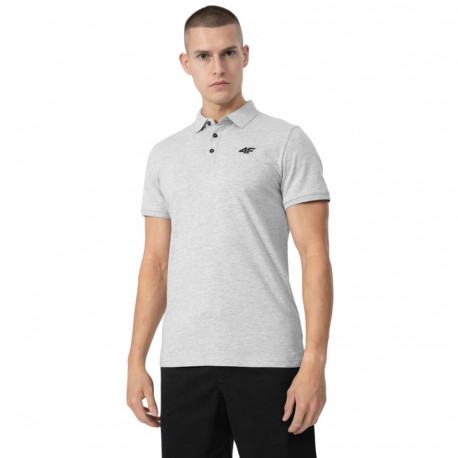 4F meeste t-särk H4L22 TSM355 27M S, jahe helehall melanž