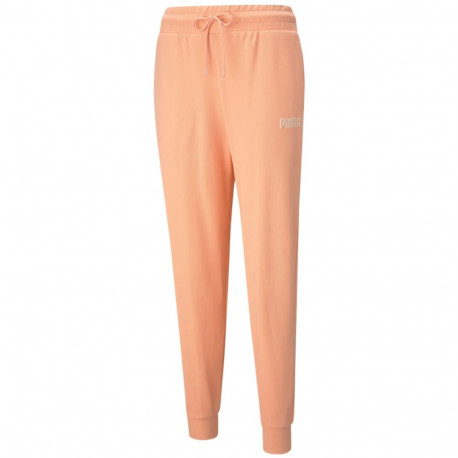 Spodnie damskie Puma Modern Basics High brzoskwiniowe 585937 26 XL