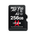 GoodRam memory card IRDM 256GB microSD UHS-I U3 V30 with adapter