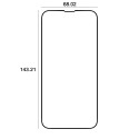 Etteri tempered glass 9D for iPhone 13 / 13 Pro / 14 6,1" Etteri tempered glass 9D for iPhone 13 / 13 Pro / 14 6,1"