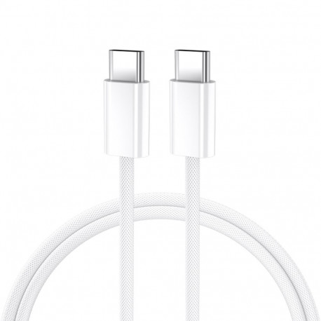 BWOO Cable USB-C - USB-C 2m 60W white