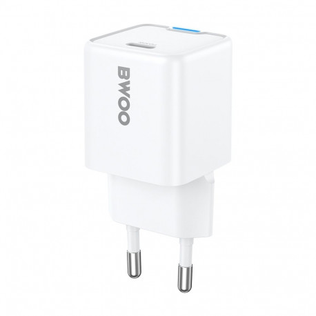 BWOO GaN PD wall charger 30W 1x USB-C port 1A white