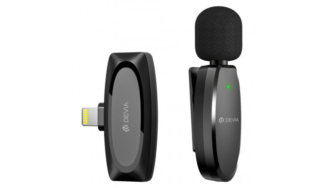 Devia microphone for smartfon Kintone Lightning black