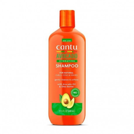 CANTU AVOCADO CHAMPU LIMPIADOR CABELLOS RIZOS HIDRATANTE 400ML