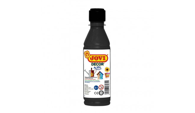 Acrylic paint JOVI 250ml black