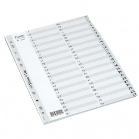 Indexes Bantex Strong-Line A4 1-54