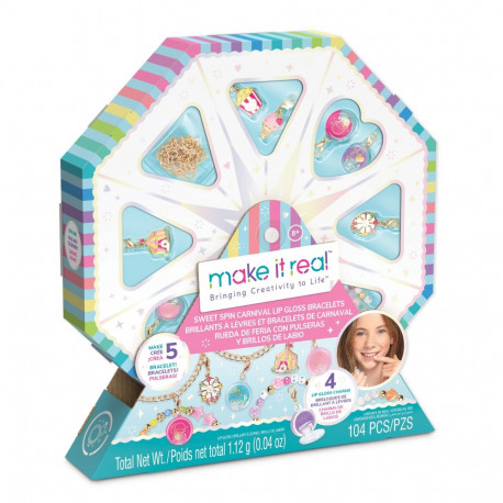 MAKE IT REAL DIY Käevõru valmistamise komplekt huuleläigetega