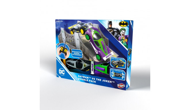 Batman vs The Joker radio control cars 2pcs set, scale 1:28
