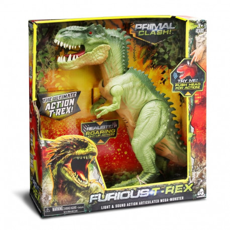 Primal Clash toy Furious T-Rex