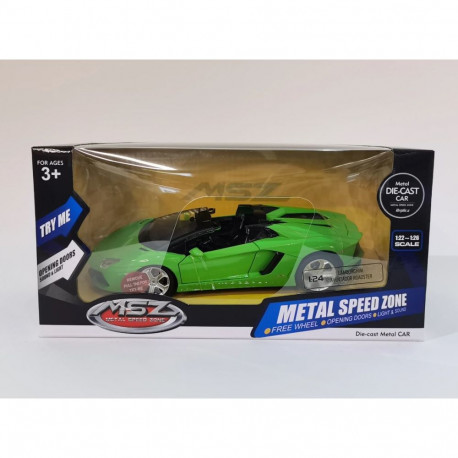 MSZ metallist mudelauto Lamborghini Aventador Roadster, 1:24