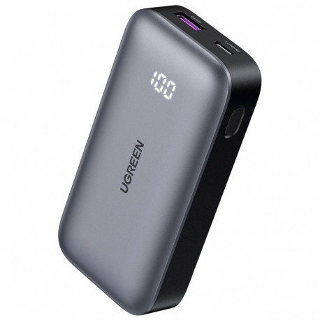 Ugreen Nexode PB502 10000mAh USB + USB-C 30W PD czarny