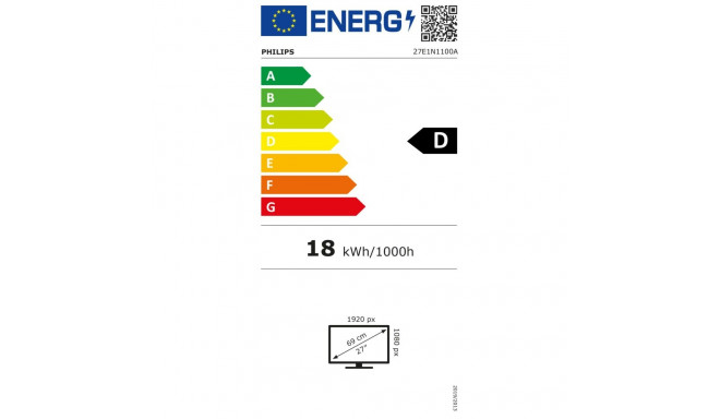 Philips 27E1N1100A/00 – 100Hz | Full HD | 27'' | IPS | 4ms