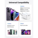 Ugreen 15324 Nexode mini, USB-C, PD3.0, QC4.0, GaN, 20W biały