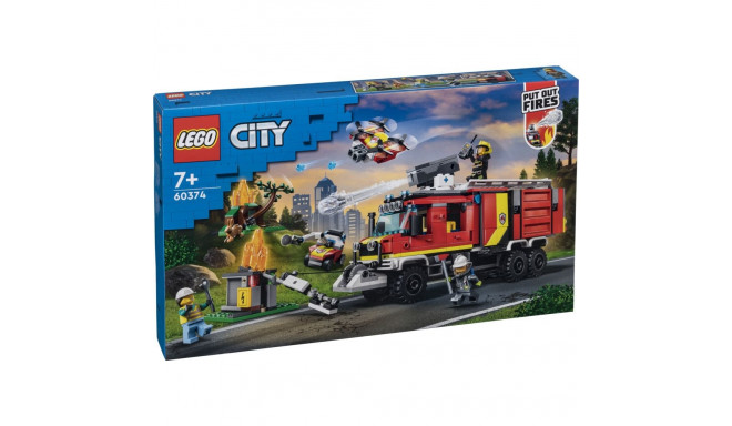 LEGO City 60374 maastikusõiduk tuletõrjele
