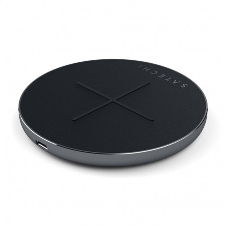 Satechi Aluminum PD & QC Wireless Charger space gray