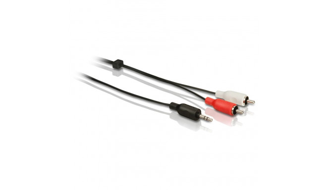 Philips 1,5 m Stereo Y Cable (3,5 mm M - 2 RCA M)