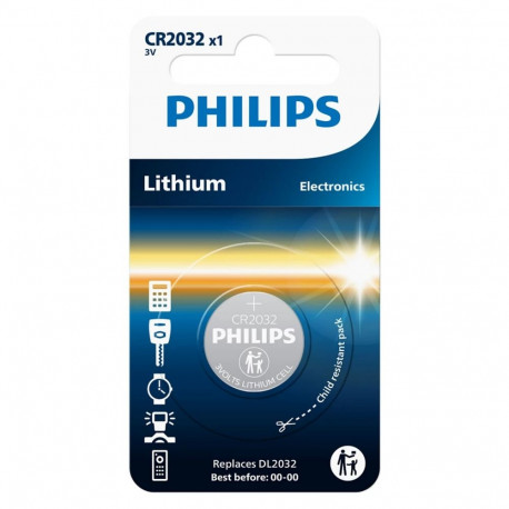Philips liitiumnööpatarei 3.0V CR2032