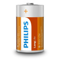 1x2 Philips LongLife D Patarei