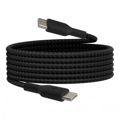 Belkin BOOST CHARGE braided Cab. USB-C/USB-C 2m bl.  CAB004bt2MBK
