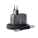 Intenso Toiteadapter W140 Komplekt 2x USB-C 1x USB-A koos kaabliga