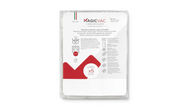 MagicVac 50 Vakuumbeutel mit Label 30 x 40 cm