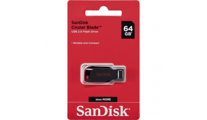 SanDisk Cruzer Blade        64GB SDCZ50-064G-B35