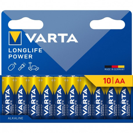 1x10 Varta Longlife Power Mignon AA LR 6 04906121761