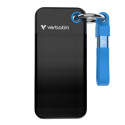Verbatim Tasku SSD USB 3.2 2TB Must/Sinine 32195
