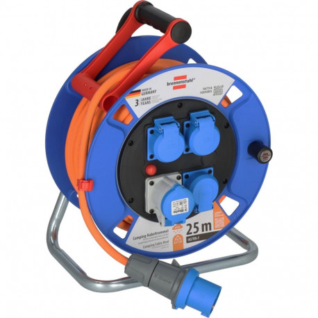 Brennenstuhl Cable Drum CEE 300 25m oranž camping