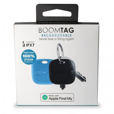 Boompods Boomtag laetav duo komplekt sinine ja must