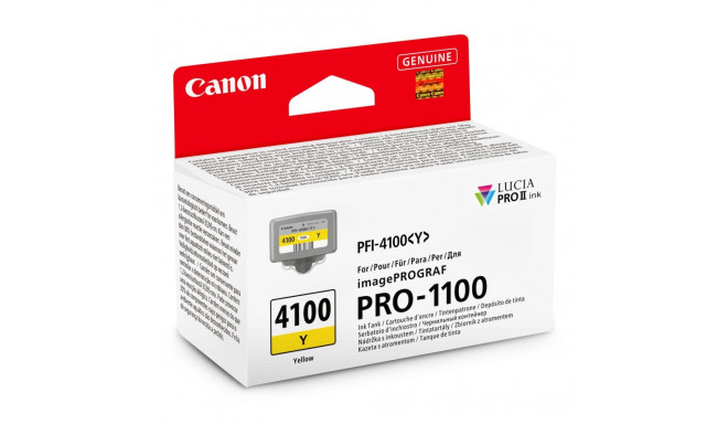 Canon PFI-4100 Y kollane